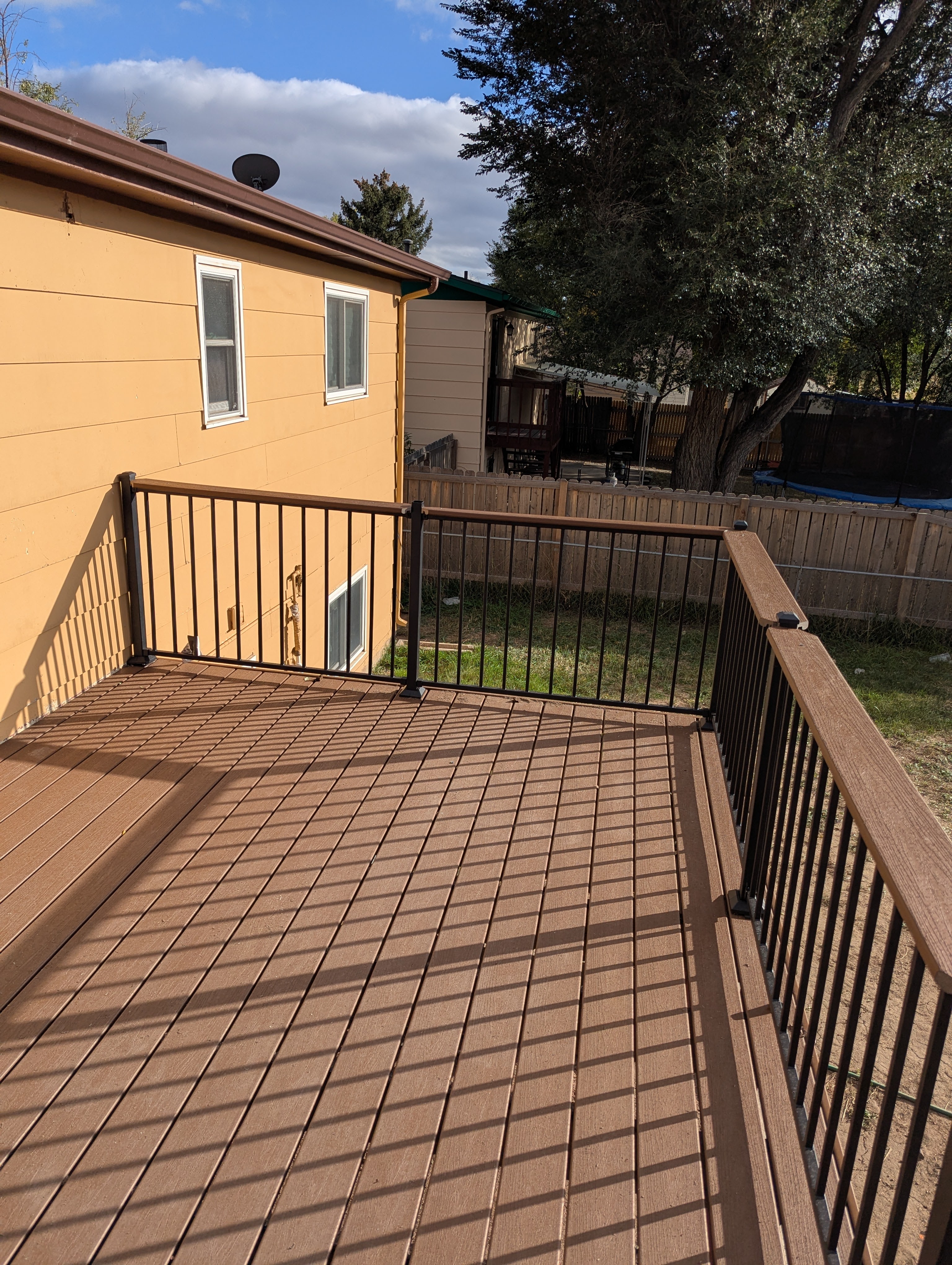 Custom deck built by Big Blu's in Colorado Springs — project 12