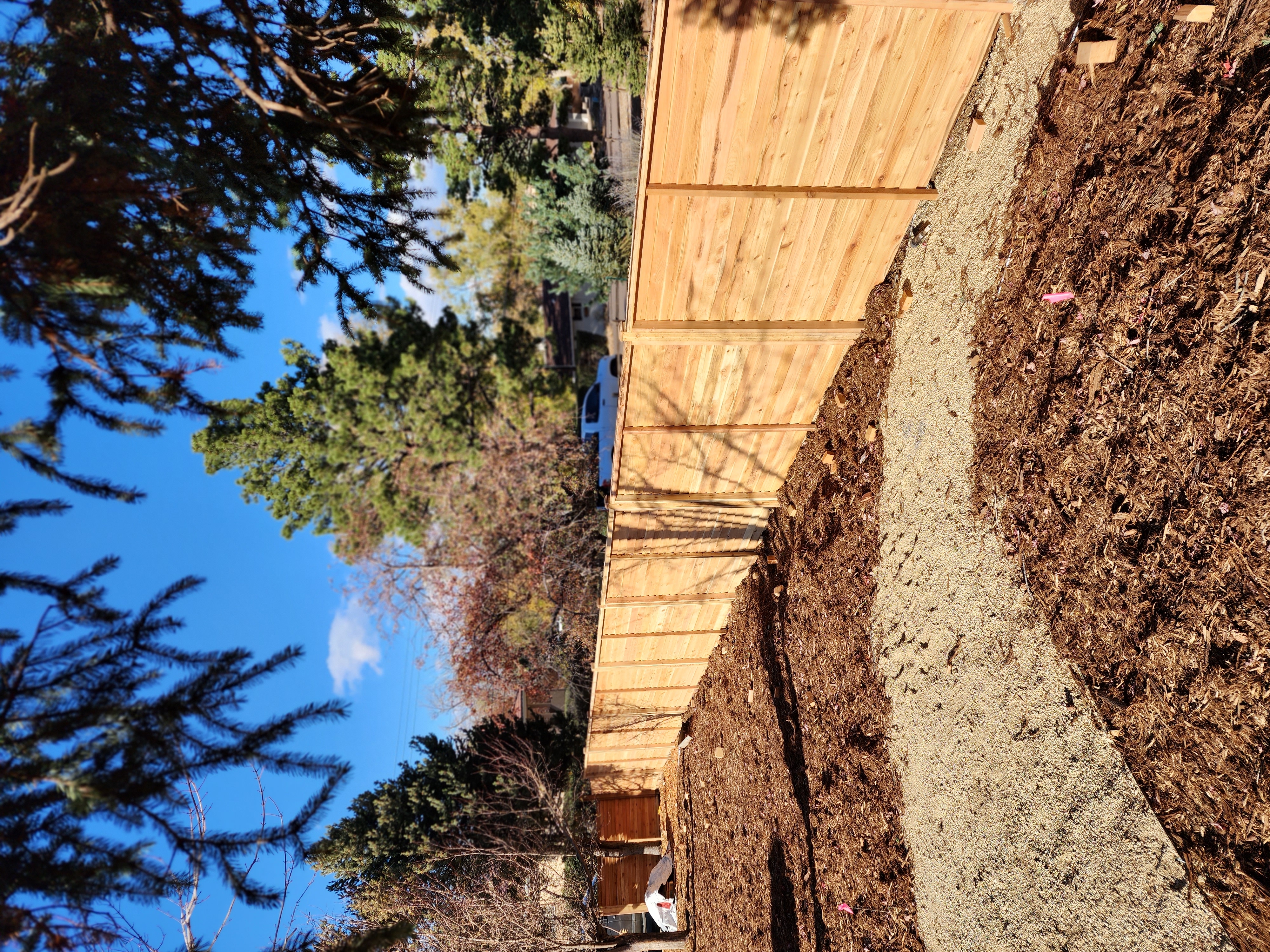 Big Blu's fencing project 37 in Colorado Springs