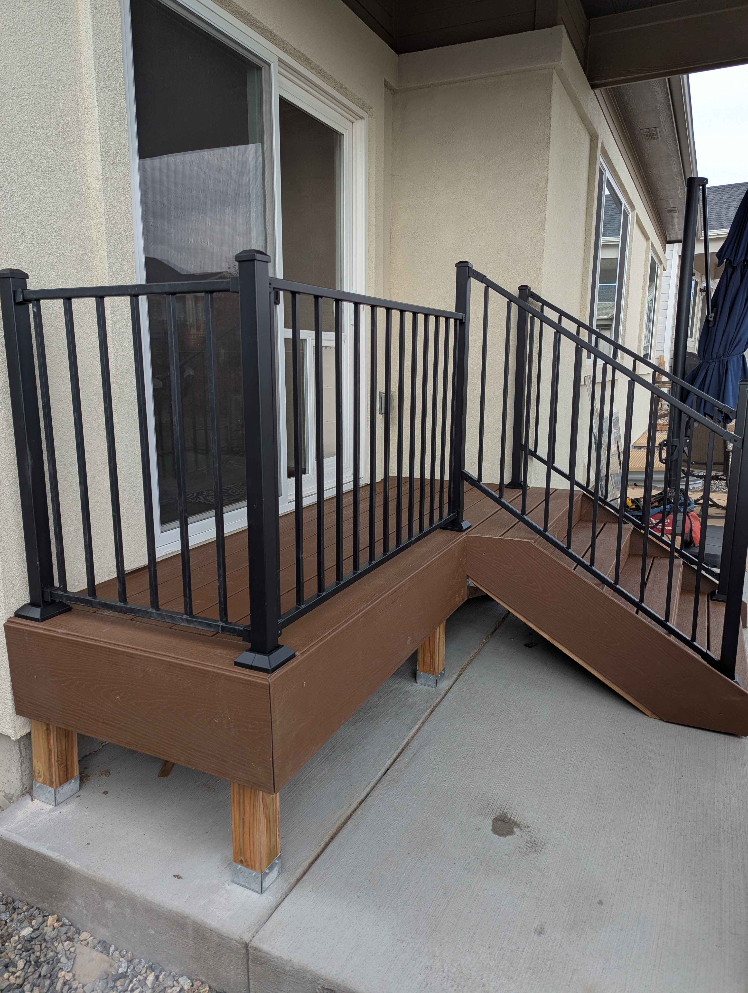 Custom deck built by Big Blu's in Colorado Springs — project 15