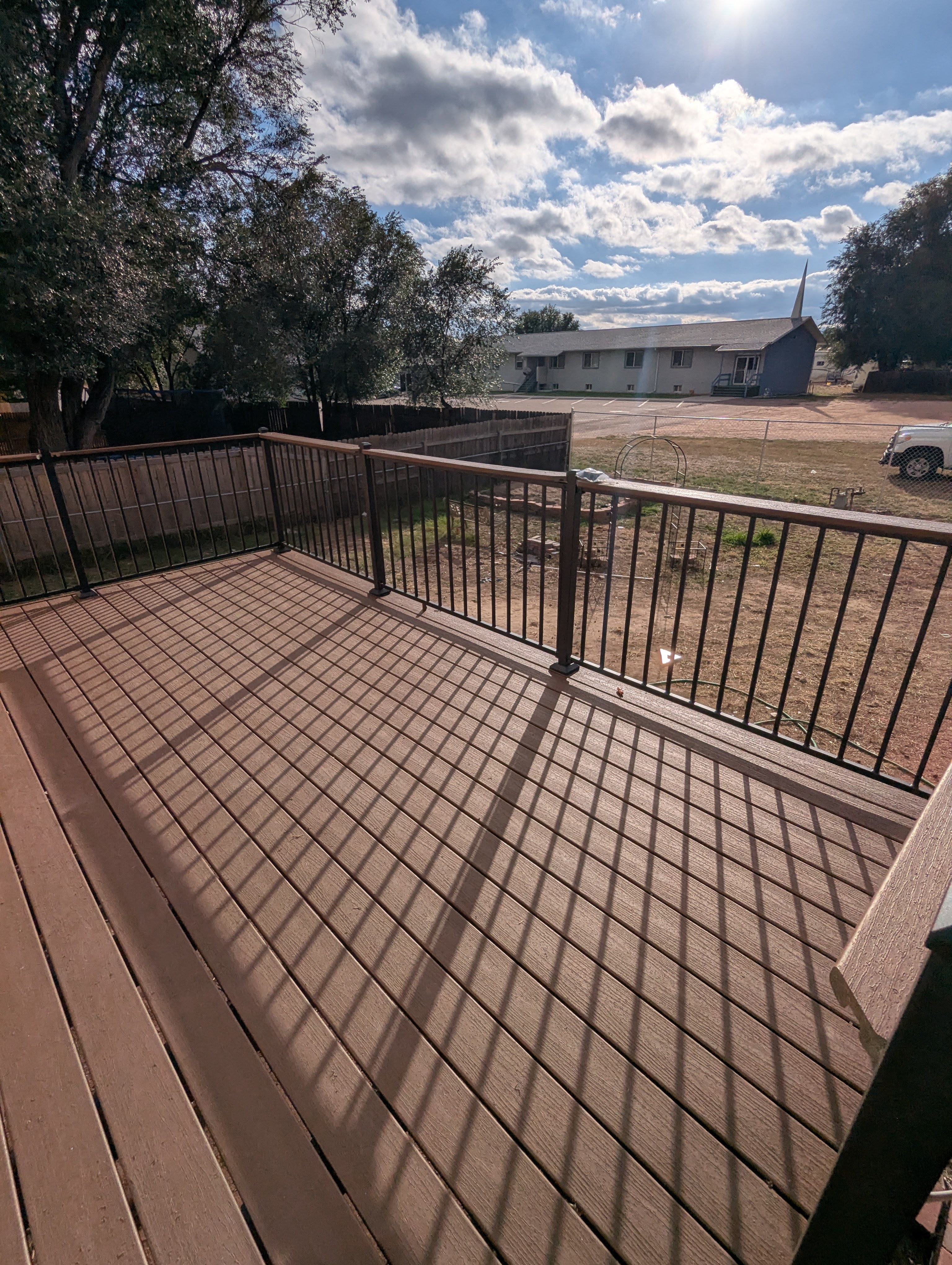 Custom deck built by Big Blu's in Colorado Springs — project 11