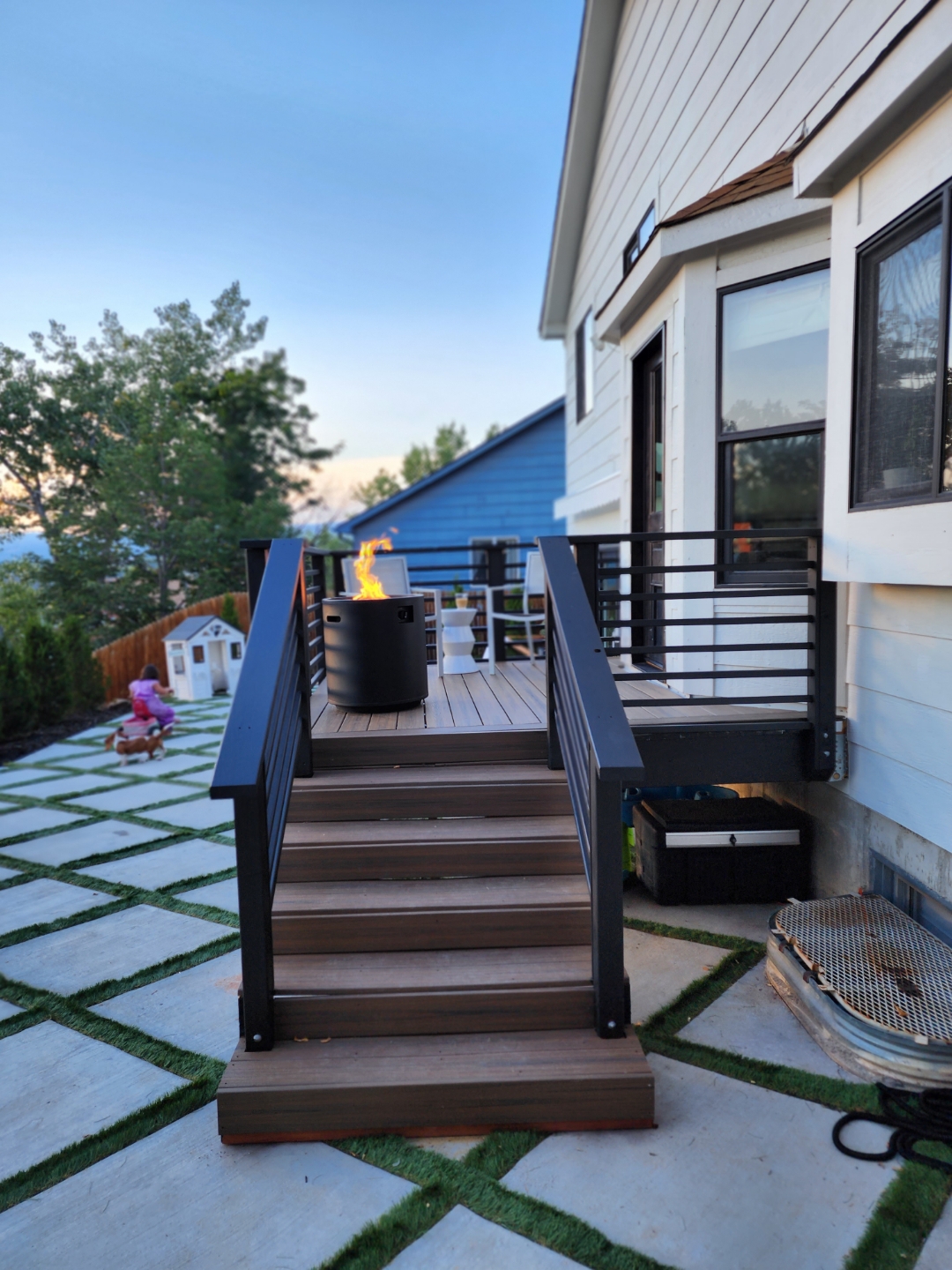 Custom deck built by Big Blu's in Colorado Springs — project 16