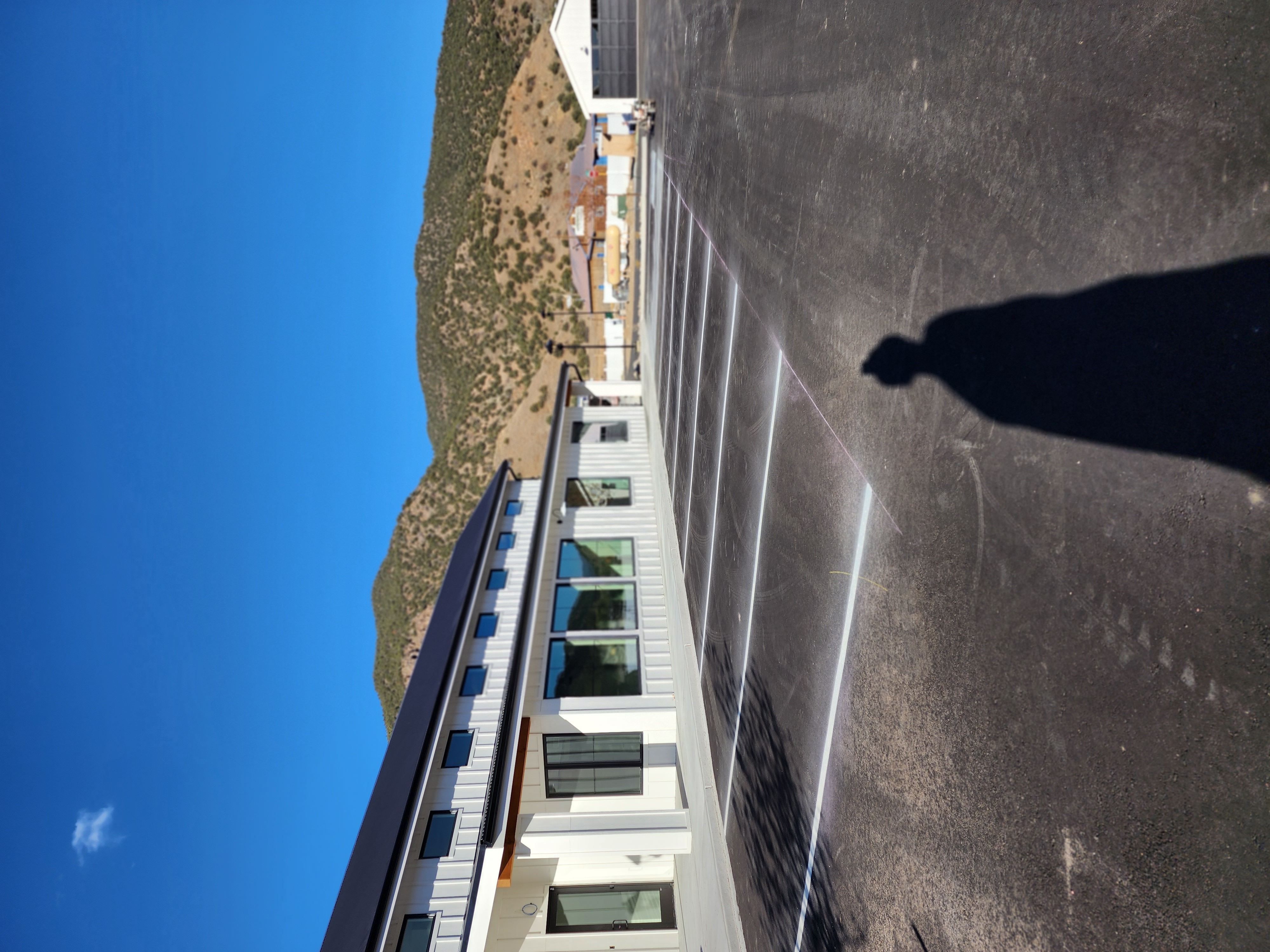 Commercial parking lot striping project 59 by Big Blu's in Colorado Springs
