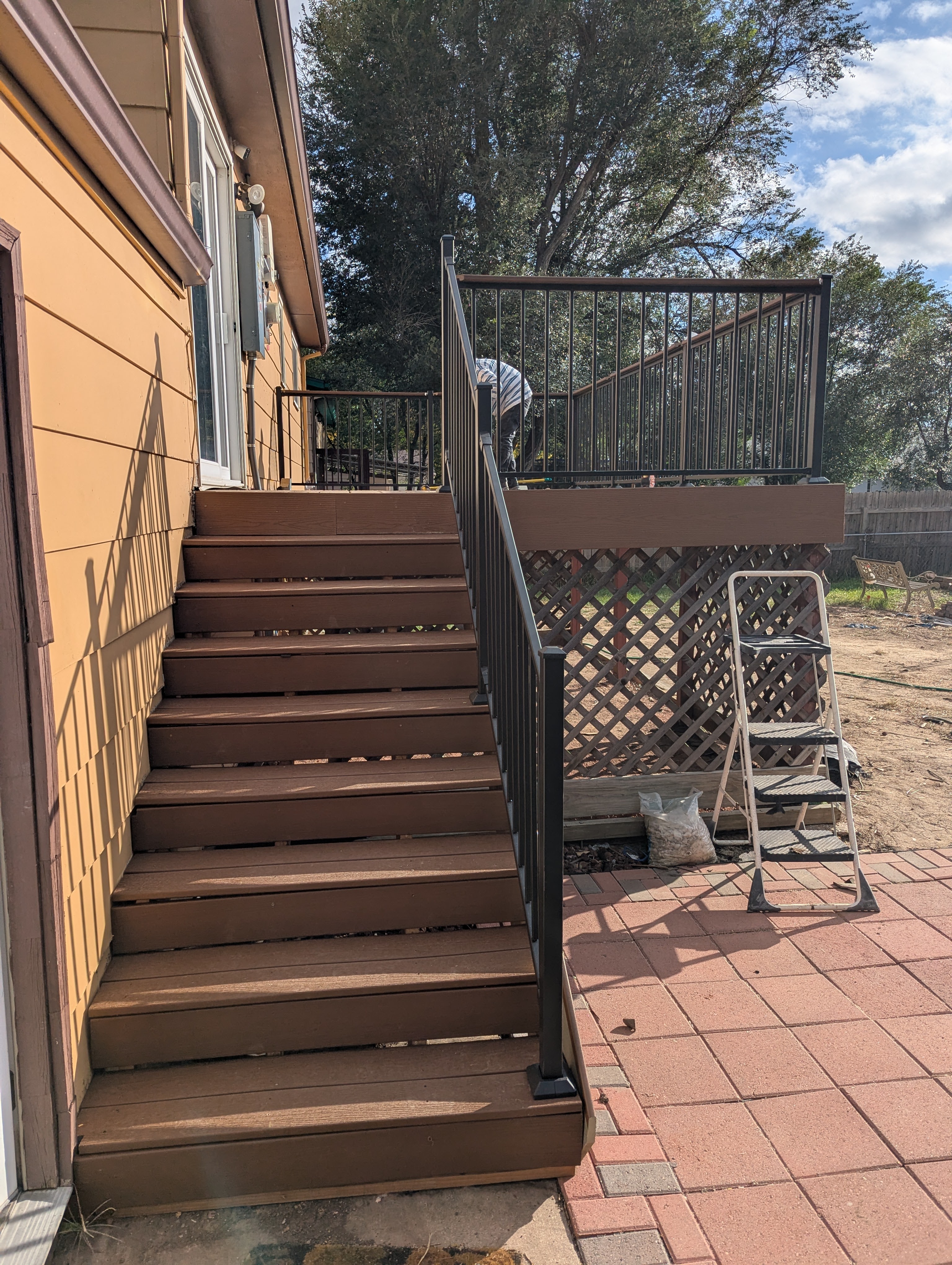 Custom deck built by Big Blu's in Colorado Springs — project 9