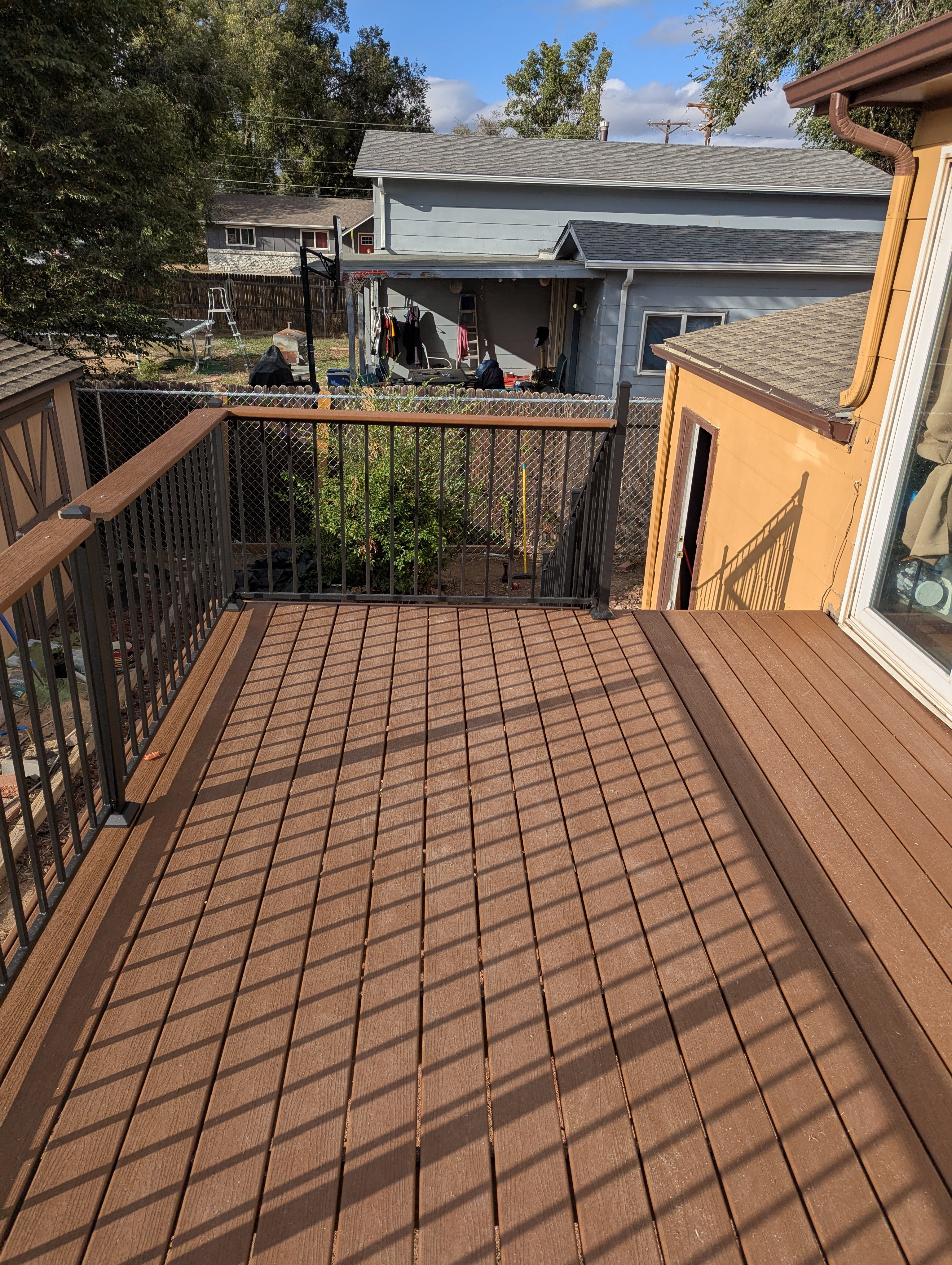 Custom deck built by Big Blu's in Colorado Springs — project 13